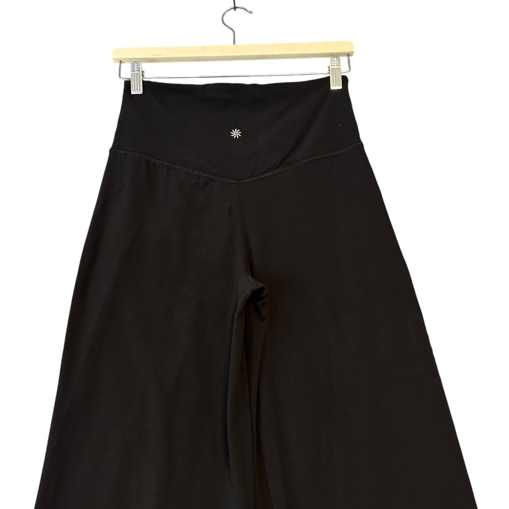 Athleta | Elation Wide Crop Pant in Black Size S - Picture 6 of 15